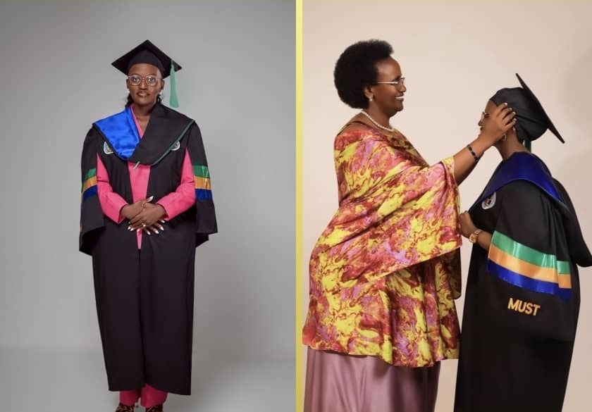 FORMER WESTERN REGION YOUTH CONTESTANT: Hon. Arinda Daisy Kankiriho Graduates with Civil Engineering Degree at MUST.