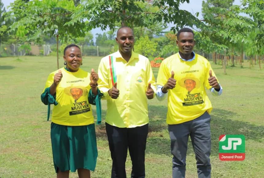 NUP Flag Bearers Cross to NRM, Pledge Support for Party Candidates