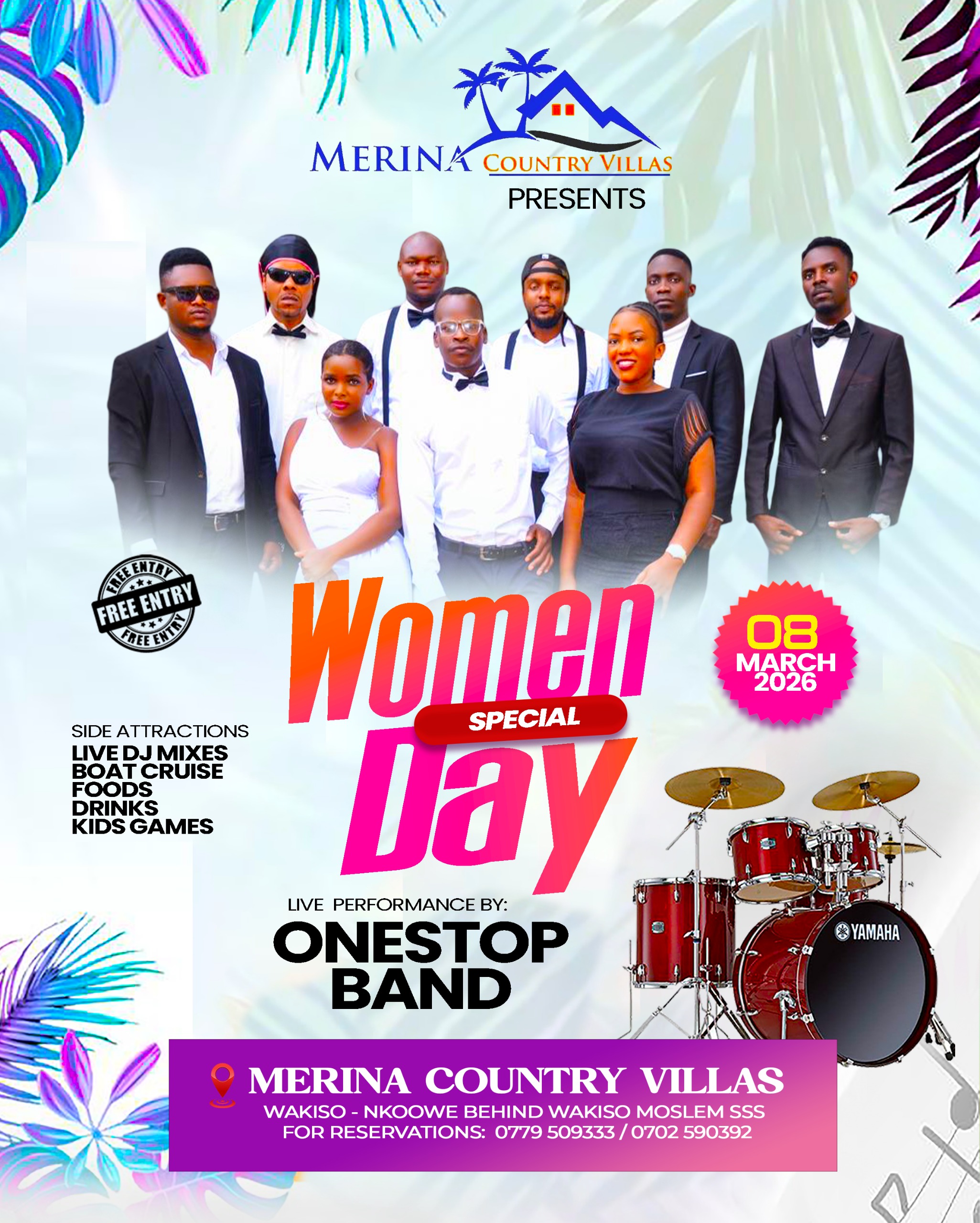 Merina Country Villas to Host Womenâ€™s Day Special with Live Band Performance