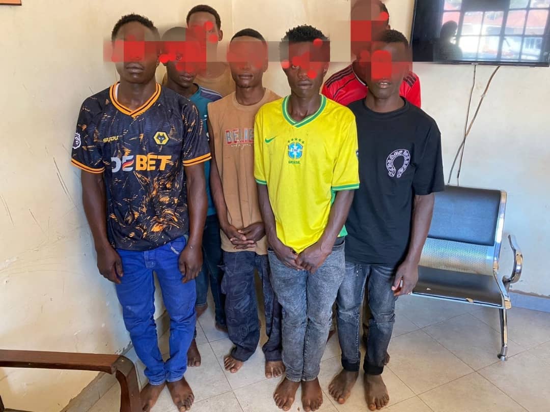 Nine Arrested as Police Crush Notorious Panga Gang in Kampala
