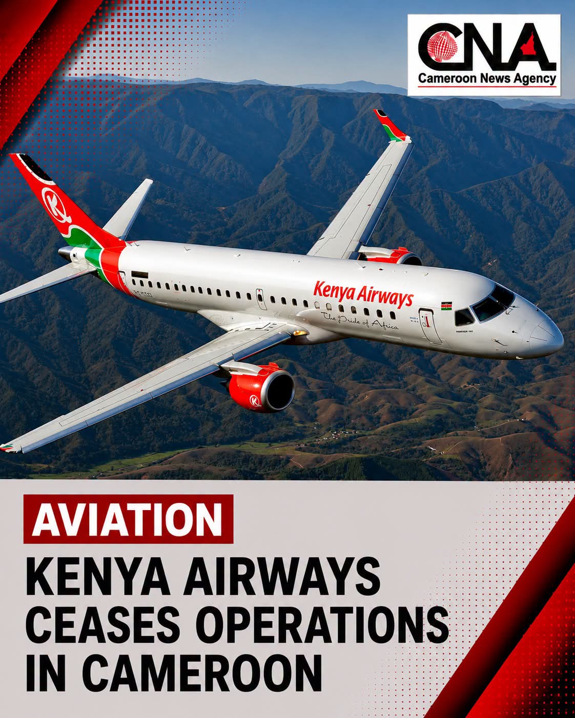 Kenya Airways Ceases Operations In Cameroon