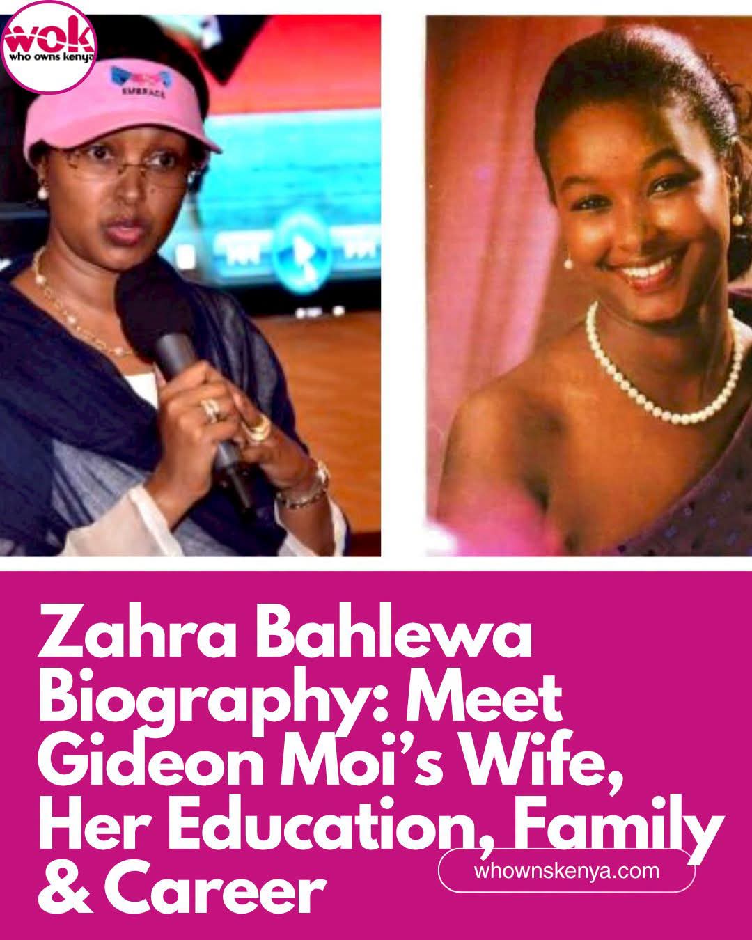 Zahra Bahlewa Biography: Meet Gideon Moiâ€™s Wife, Her Education, Family & Career 