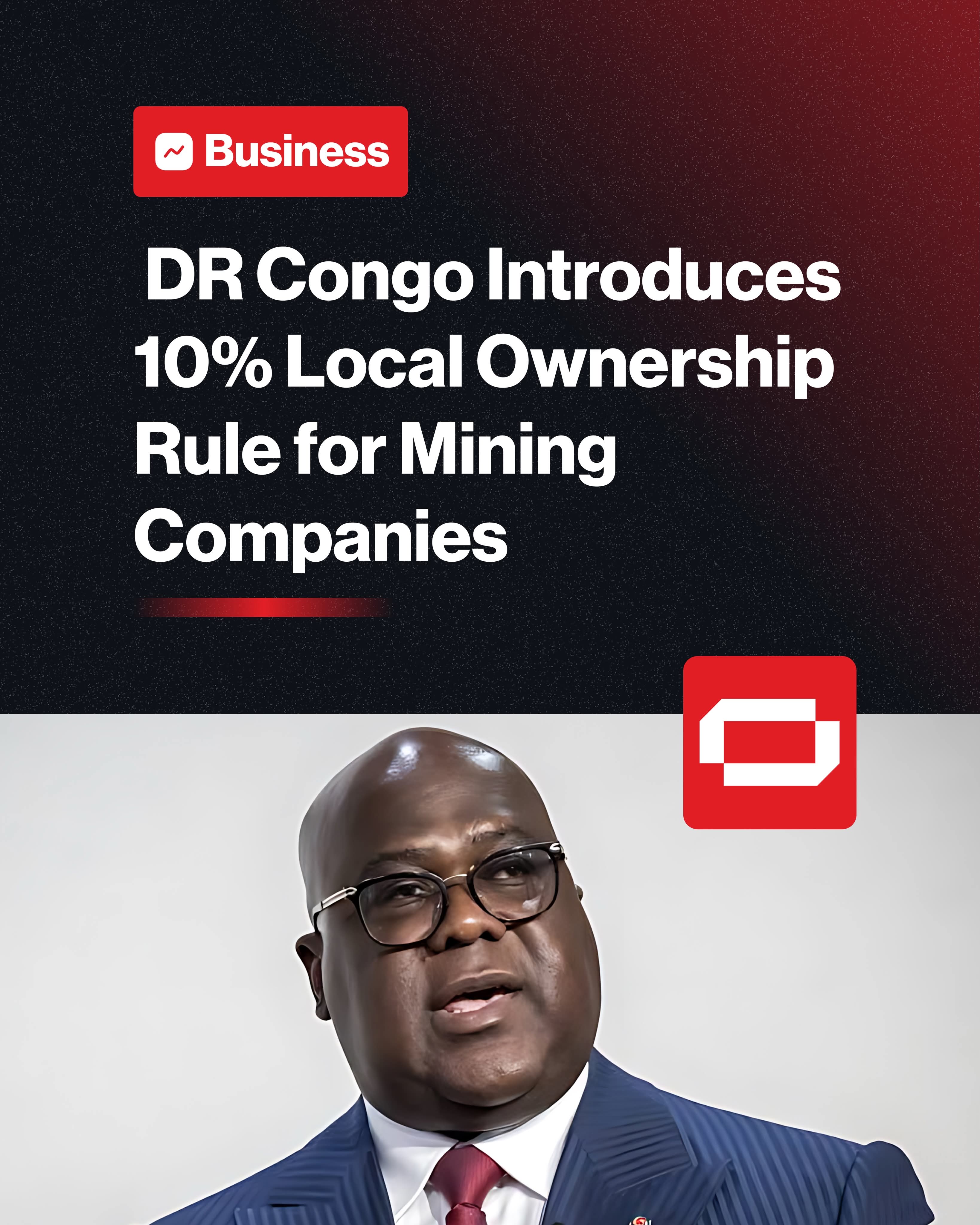 DR Congo Introduces 10% Local Ownership Rule for Mining Companies
