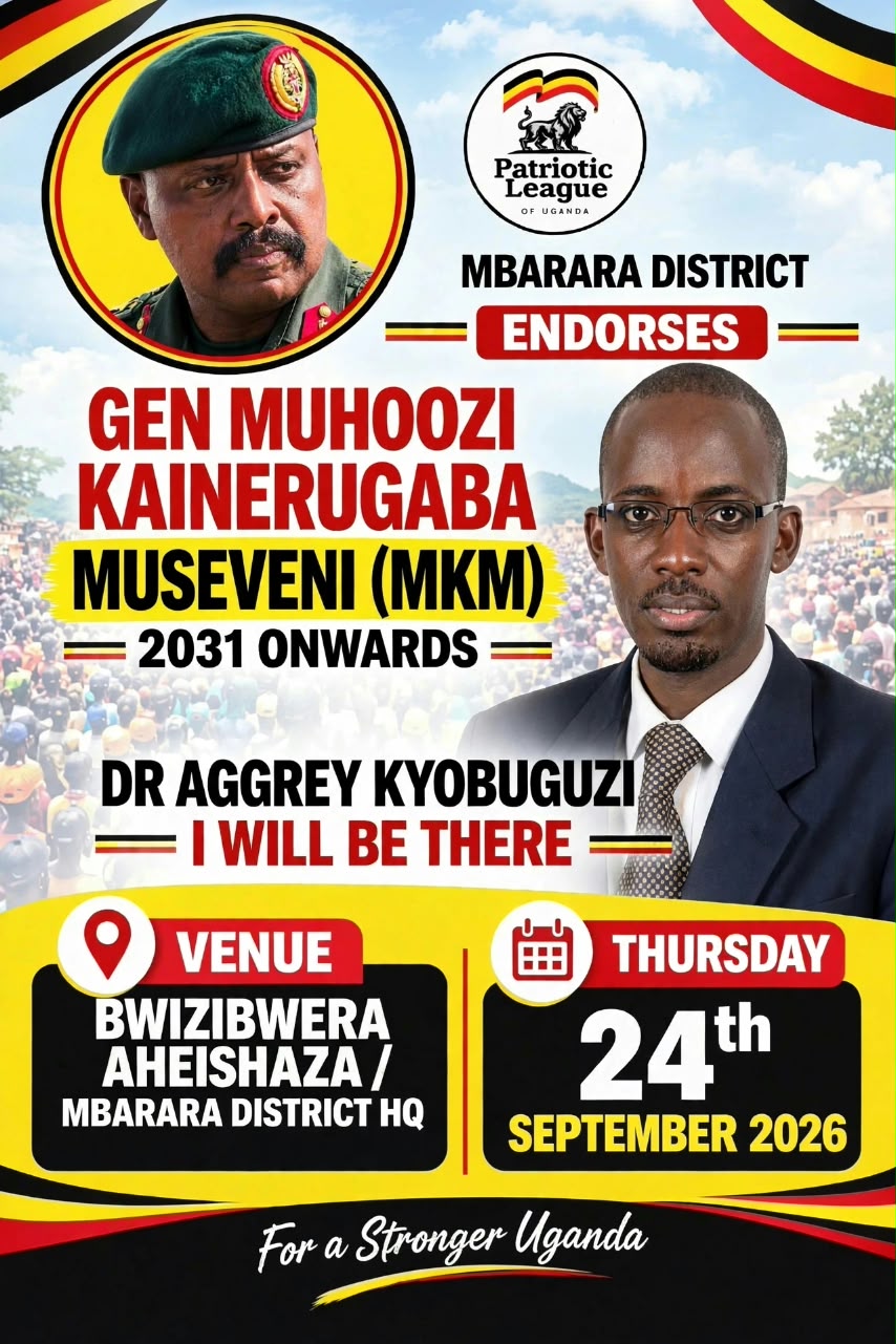 Dr Aggrey Kyobuguzi Headlines Gen Muhoozi Kainerugaba's Presidential Endorsement in Mbarara District