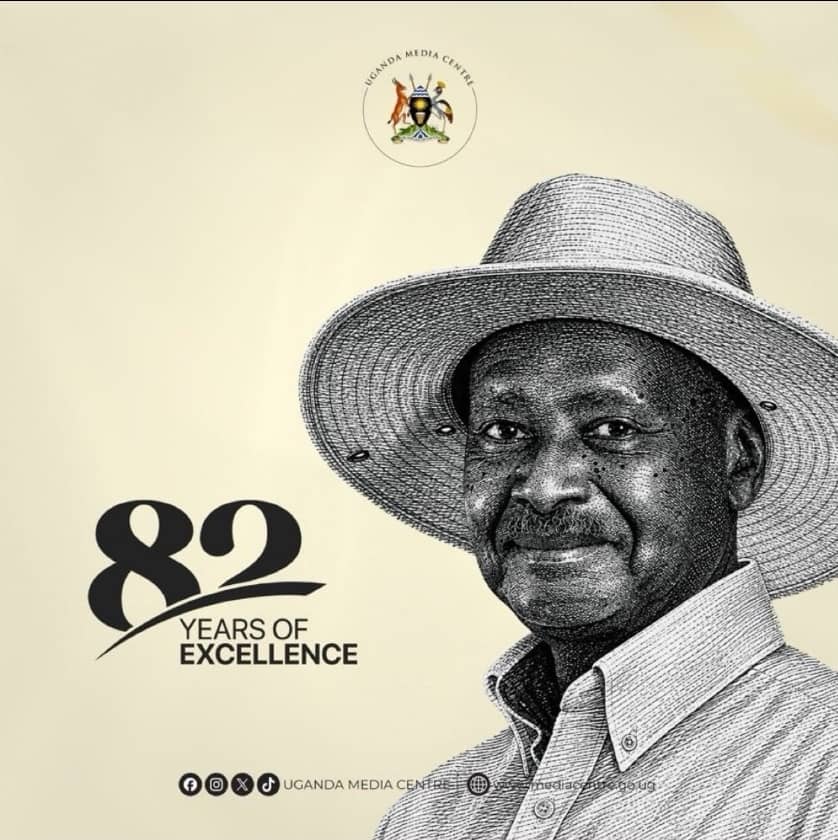 President M7 TO UGANDANS ESPECIALLY THE BAZZUKULU: I AM HAPPY FOR 8MILLION BIRTHDAY WISHES
